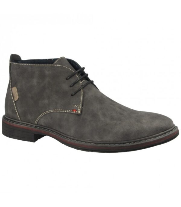 goor laced casual boot Grey