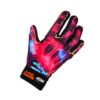 Pink Neon Football Gloves