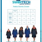 SwimTech Sizing Chart