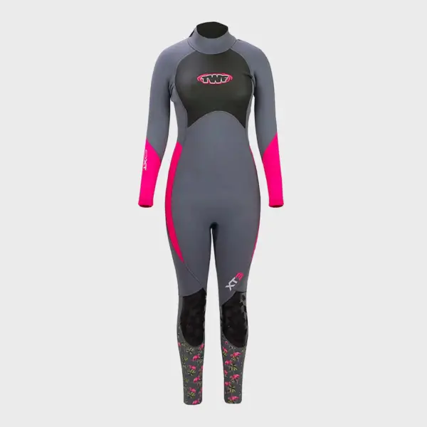 Full Suit Pink Tropic Front