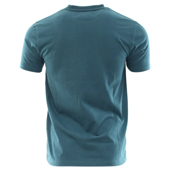 Bran Tee Teal back