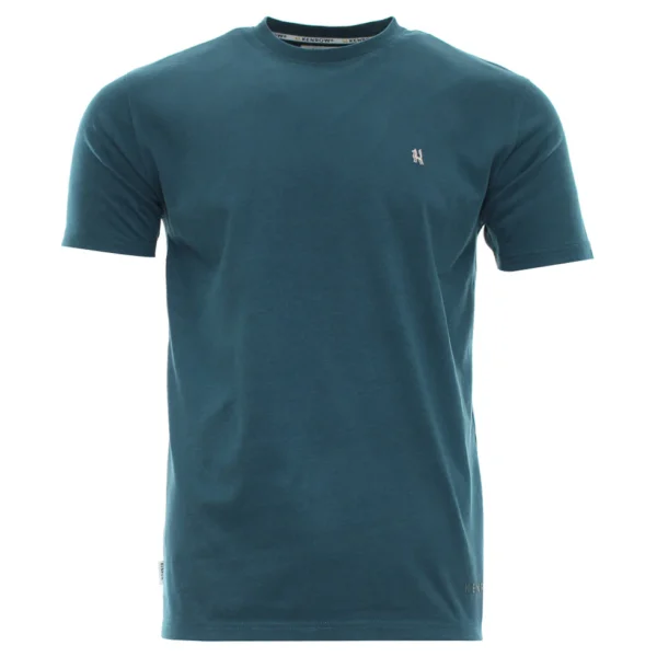 Bran Tee Teal front